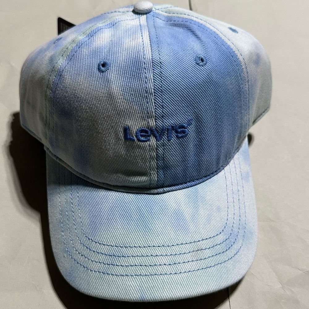 Levi’s Blue Cloud Tie Dye Baseball Cap